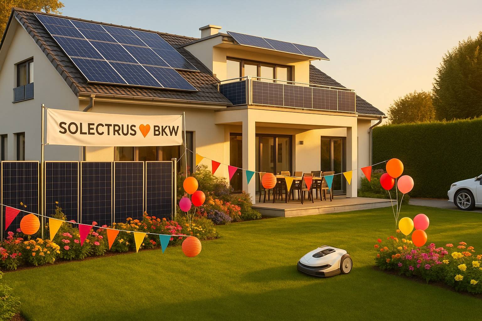 Balkonkraftwerke und mehrere Dachflächen