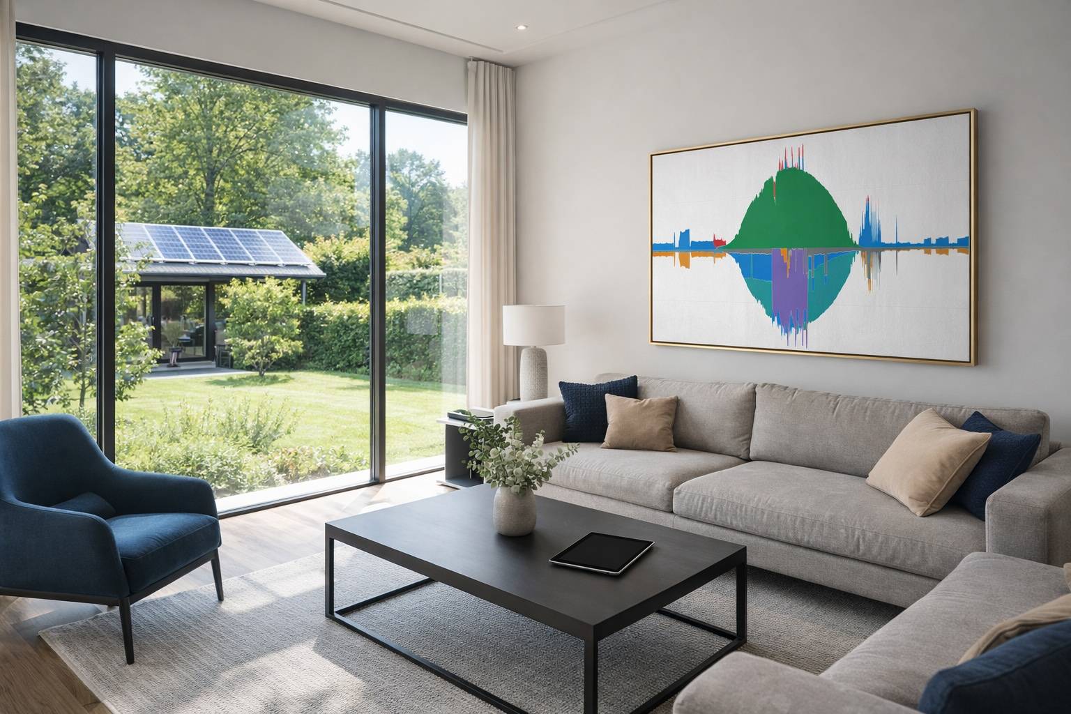 Version 1.1 zeigt die Strombilanz im Zeitverlauf