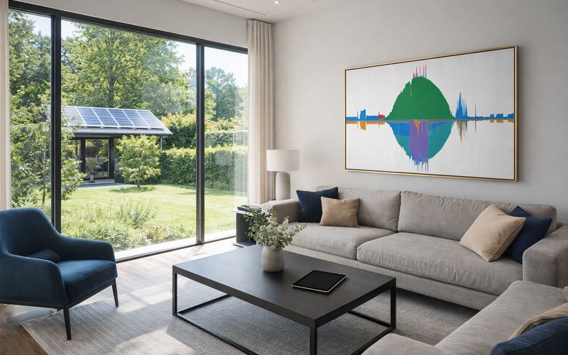 Version 1.1 zeigt die Strombilanz im Zeitverlauf