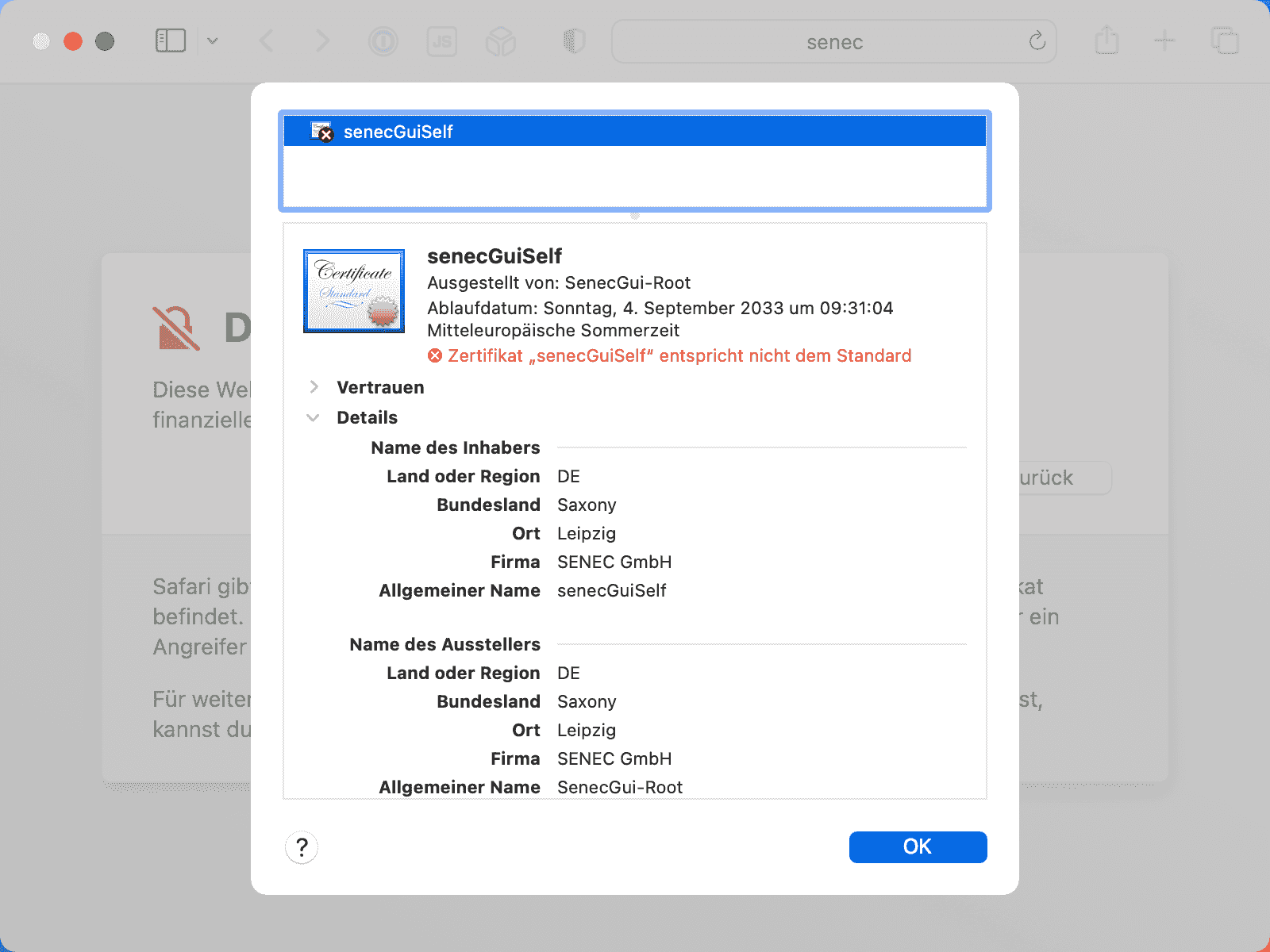 SSL-Zertifikat