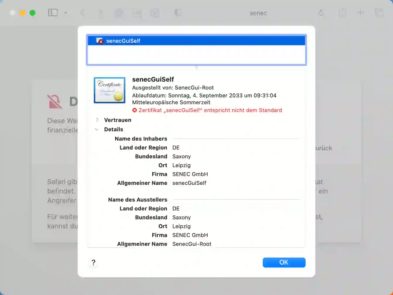 SSL-Zertifikat